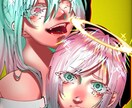 SNSのアイコンを描かせて頂きます SNSのアイコンで使用するイラストに困っている方へ イメージ3