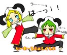 写真からポップ調の似顔絵描きます アイコン用似顔絵、ご家族の記念など！ イメージ1