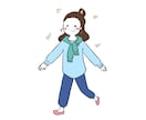 ゆるい絵本絵アイコン作ります ＊ゆるい絵が好きな、あなたの為のアイコン…＊ イメージ3