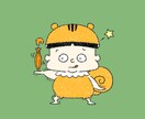 他とは被らないゆるかわなイラストを描きます あなたと大好きな動物・ペットをひとつのかわいいキャラクターに イメージ6