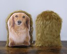 ペット（犬　猫）の写真から ぬいぐるみをお作ります ウチの子を撫でているような感覚に。遺骨キーホルダー装着可能。 イメージ1