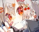 アップにしても可愛い、POPな女の子を描きます 商用利用可！可愛い女の子のイラストを提供できます！ イメージ3