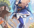 一枚絵描きます 歌ってみたや小説などの表紙、挿絵などにお使いいただけます イメージ4