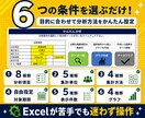 CSVを取り込みExcelで簡単に分析します 条件を選ぶだけで表とグラフを自動作成します イメージ3