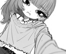 ダークなかっこ可愛い女の子描きます ピアス、ウルフなどかっこ可愛い印象の女の子が好きな方！！ イメージ2