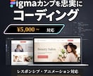 Figmaカンプを忠実にLPコーディングします 5,000円〜・レスポンシブ対応・高品質実装 イメージ1