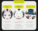 ちいさくてかわいいケモノのアバターを制作致します 貴方もちびケモ化してみませんか？ イメージ4