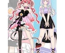 商用利用可！立ち絵、1枚絵など描きます あなただけのモデルお届けします イメージ2