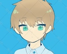 完成品アイコン販売します クールな表情の男の子のイラスト イメージ1