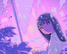 商用利用OK！オリジナルイラスト作成します 歌ってみた/オリジナルMV等のイラストを制作します イメージ8
