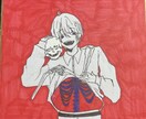 アナログイラストを作成します 色紙、原稿用紙などの絵を描ける紙になんでも描きます！ イメージ2