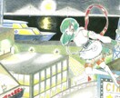 ココナラ最低価格〜♪色鉛筆で手描きイラスト描きます 色鉛筆で手描きのイラスト承ります♪♪人物・美人イラストなど イメージ4