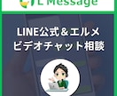 LINE公式アカウント＆エルメ導入相談乗ります LINE導入におけるお悩み・疑問をビデオチャットで解決 イメージ1