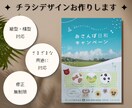 チラシデザインを制作します 分かりやすく伝わるチラシを制作します イメージ1