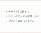 恋愛や人間関係の気持ちを整理します 考えがまとまらない時の言葉の整理です。 イメージ2
