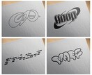低価格でインパクトのある文字デザイン作ります 店舗、アパレル、グッズ、CDジャケット、WEB利用などに！ イメージ3