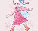 やさしく可愛い♡ガーリーなイラスト描きます 丁寧にヒアリングします！SNSアイコン・プレゼントにおすすめ イメージ4