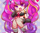 可愛いorかっこいいデフォルメイラスト描きます アイコンや告知画像等にぴったりです イメージ3