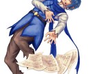 人物イラストお描きします グッズ配信SNS個人観賞等、ご自由にお使いくださいまし。 イメージ1