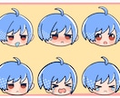 SNSアイコン用ミニキャラ描きます SNSで映える！かわいいミニキャラアイコン描きます イメージ5