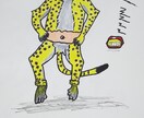 親子で絵が好きで私はキャラクターの絵を書きます 父は、不思議で面白い絵を書いたり、ほのぼのとした絵を書きます イメージ2