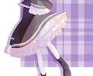 可愛いキャラクターデザインの立ち絵制作します TRPG配信用やVtuberさん立ち絵制作します！ イメージ7