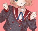 1枚絵描きます 可愛い顔の女の子から、かっこいい男の子のキャラクターまで！ イメージ2
