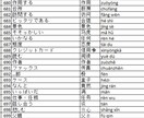 HSK4級 excel単語集提供します 【ありそうでなかった！】HSK4級 excel版単語集！ イメージ2