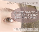 現役サロンオーナーかあなたに合わせてサポートします アイリスト技術相談、独立・集客サポート/その他何でも◎ イメージ1