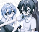 お任せイラスト描きます 配信サムネやMVでもご使用できる1枚絵をご提供いたします！ イメージ4