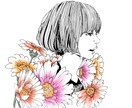 3月31日まで限定！シンプルお洒落な似顔絵描きます SNS等のアイコンに、オリジナルのイラストいかがですか♪ イメージ2