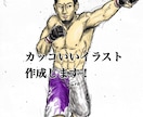 あなたを格闘家にしたイラストを描きます 要望された人物を格闘家、プロレスラー、ムキムキ風に描きます！ イメージ7
