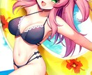 可愛いイラスト制作します 鑑賞用、配信、ジャケット、サムネイル、プレゼントなどにも！ イメージ3