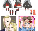 SNSで使用できる可愛いアイコンをお描きします 初めての方は1000円引き！可愛い絵を描いていきます！ イメージ3