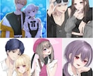 夢絵、アイコン、立ち絵、イラスト描きます 商用利用OK、簡易依頼・デフォ依頼も受付てます◎ イメージ3