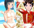 魅力的でおしゃれかわいい全身イラスト作成します 商業連載絵師が修正無制限で女の子中心に描きます イメージ8