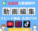 YouTube・SNS動画をプロっぽく編集します 丸投げOK・最短2日納品可カットからテロップまで丁寧に対応 イメージ1