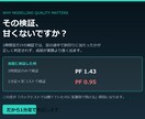 EAを20年分の実データで検証します モデリング品質90%のレポート一式を納品 イメージ2