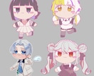 誕生日や歌ってみたイラストなど幅広く描きます Vtuberさんの歌ってみたから配信背景やデフォルメなど！ イメージ9
