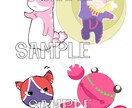 かわいいミニキャラ&一枚絵お描きします アイコン、ヘッダー、サムネイルなどに用途は様々！! イメージ4