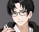 綺麗なアイコンイラスト制作します SNSや配信活動に使いやすいイラストです イメージ5