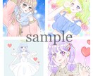 修正何度でも◎最安値ゆるふわイラスト作成します アイコン、 Twitter、YouTube、他SNS等‼︎ イメージ2