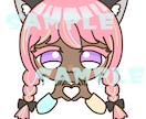 SNS用アイコン描きます デフォルメアイコン描きます！男女どちらでもOKです。 イメージ2