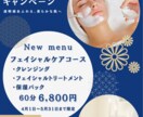 サロン向け上品なPOPデザイン作成します 落ち着いた雰囲気で集客につながるデザイン イメージ3