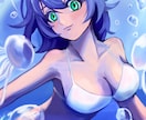 1枚絵、アイコンなどご希望のイラストを描きます 女の子でも男の子でも魅力的に描きます！ イメージ1