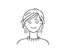 シンプルでおしゃれなイラスト描きます 女性も男性も承ります！オプションで文字も！ イメージ3