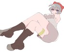 SNSのアカウントで使用出来ます かわいい女のコのアイコン！！描きます！！ラフ修正無限！ イメージ5