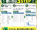 売上・利益を自動集計するExcelを作成します 入力するだけで売上・原価・粗利益を見える化！ イメージ2