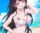 水着イラスト描きます 安価で1枚絵が依頼できる！！！ イメージ1