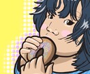 あなただけのPOPアートな似顔絵を描きます 飾りたくなる！デザインチックな似顔絵 イメージ1